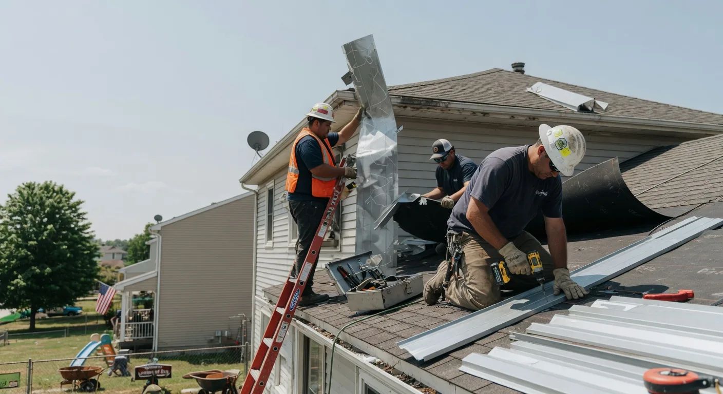 Storm Damage Metal Roof Repair in Casas Adobes, AZ